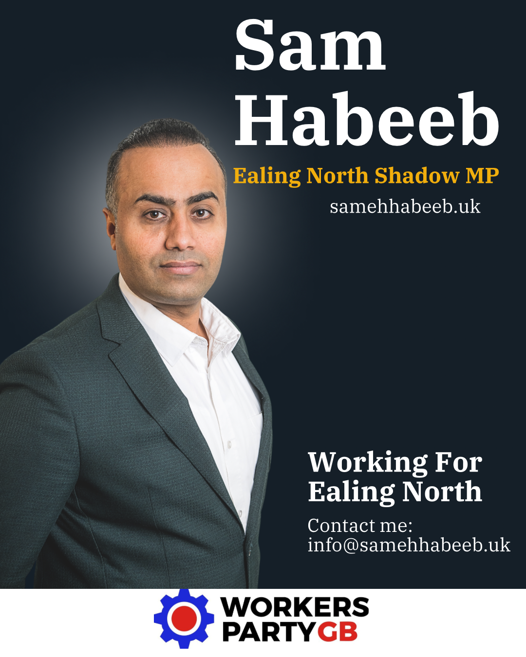 Press Release: Sam Habeeb Launches “Shadow MP of Ealing North” Initiative to Hold Labour MP James Murray Accountable and Promote Local Democracy