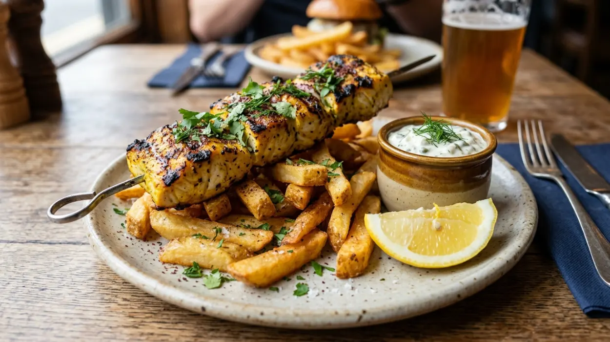 Kabab Fish and Chips: Where Traditional British Fish and Chips Meets Halal Dining