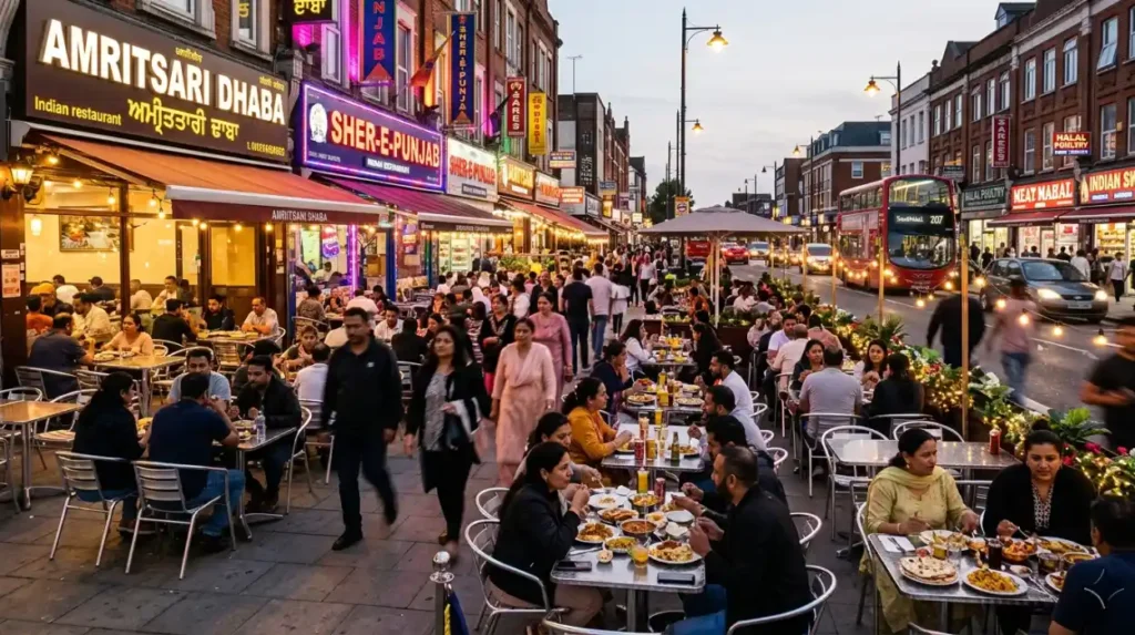 Southall Outdoor Restaurants: Enjoy Al Fresco Dining in West London