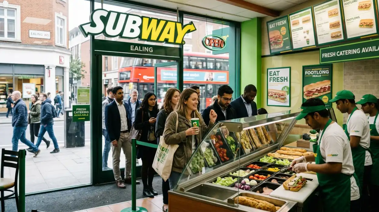 Subway: A Popular Choice for Fresh Sandwiches and Quick Meals in Ealing
