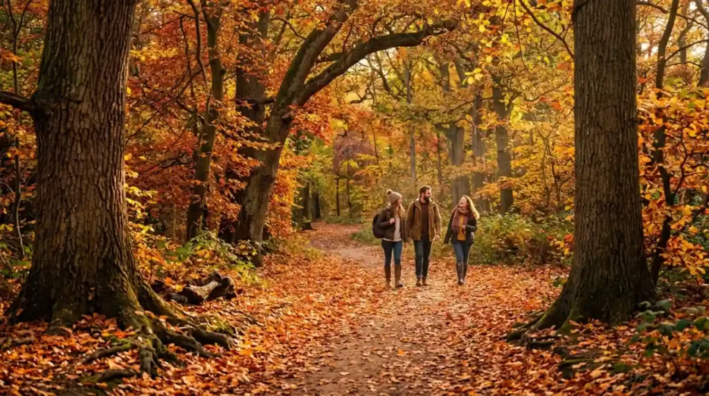 Autumn Walks Around Ealing Featuring Colourful Parks and Peaceful Woodland Paths