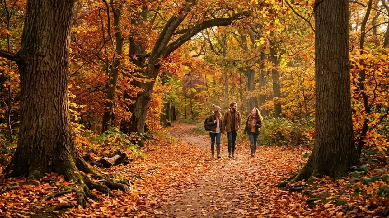 Autumn Walks Around Ealing Featuring Colourful Parks and Peaceful Woodland Paths