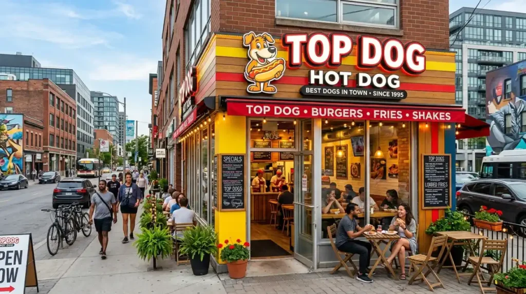 Top Dog Hot Dog: A Favourite Spot for Gourmet Hot Dogs in Ealing
