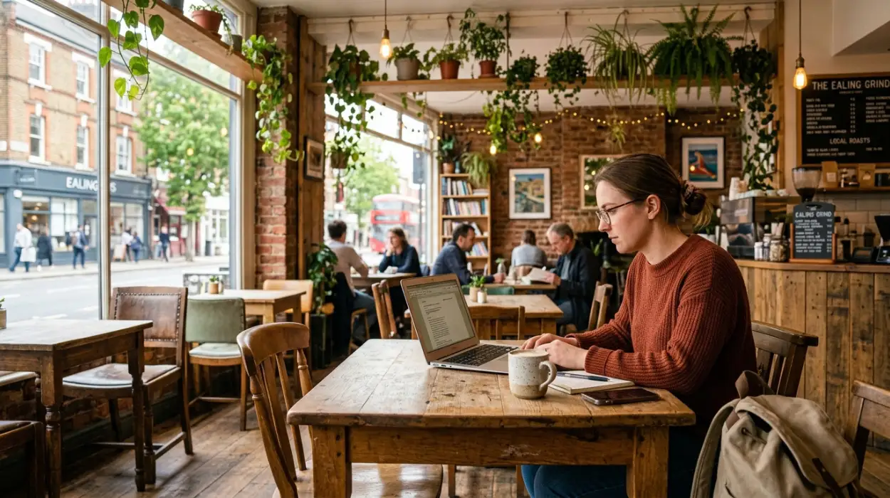 Best Quiet Places in Ealing for Remote Working Outside Your Home or Office