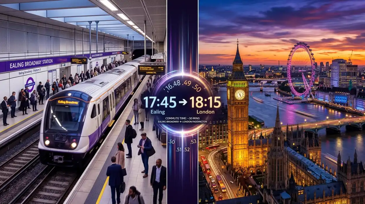 How Long Does It Take to Get From Ealing to Central London?