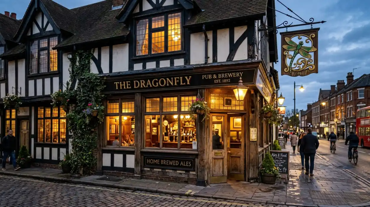 The Dragonfly: A Guide to a Historic Acton Pub and Brewery
