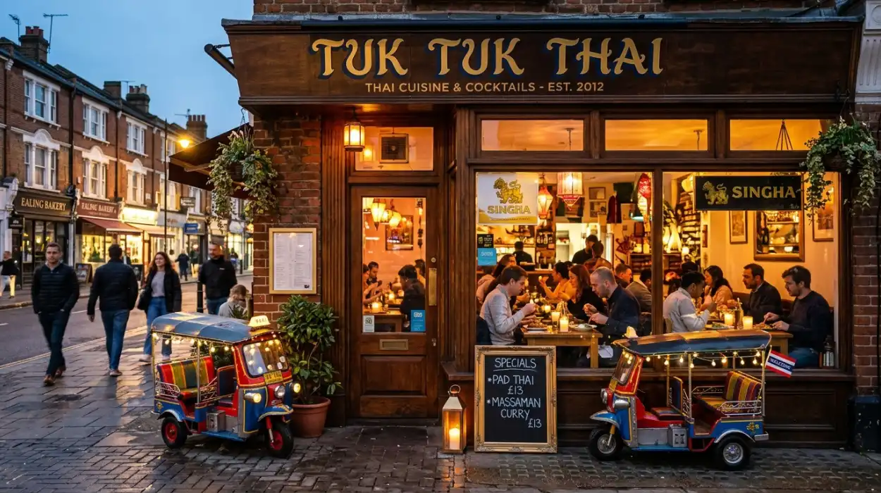 Tuk Tuk Thai Ealing: Discover Thai Flavours in the Heart of West London