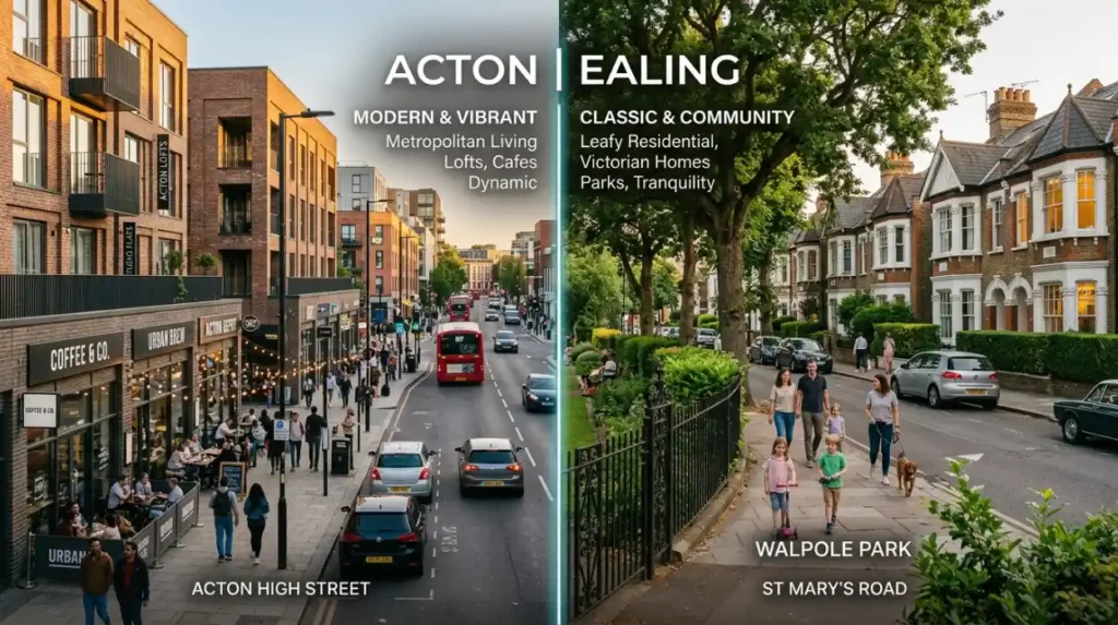 Acton vs Ealing: Which Area Is Better to Live In?
