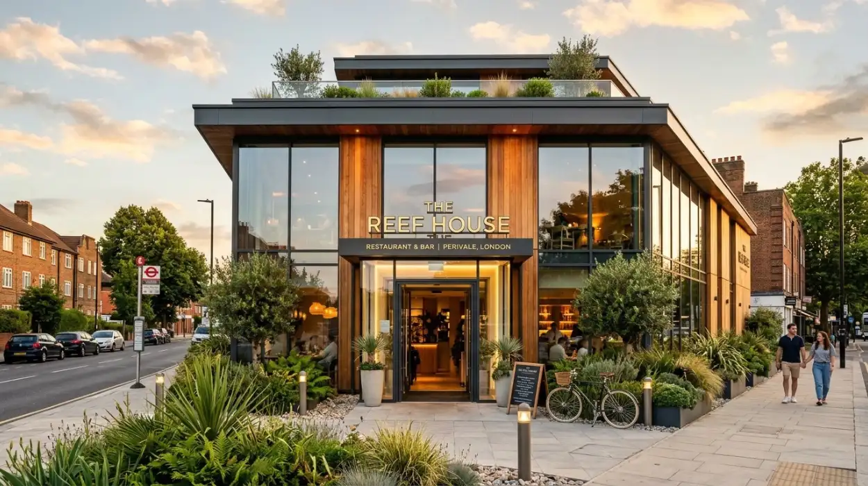 The Reef House Perivale: Restaurant, Food and Local Guide