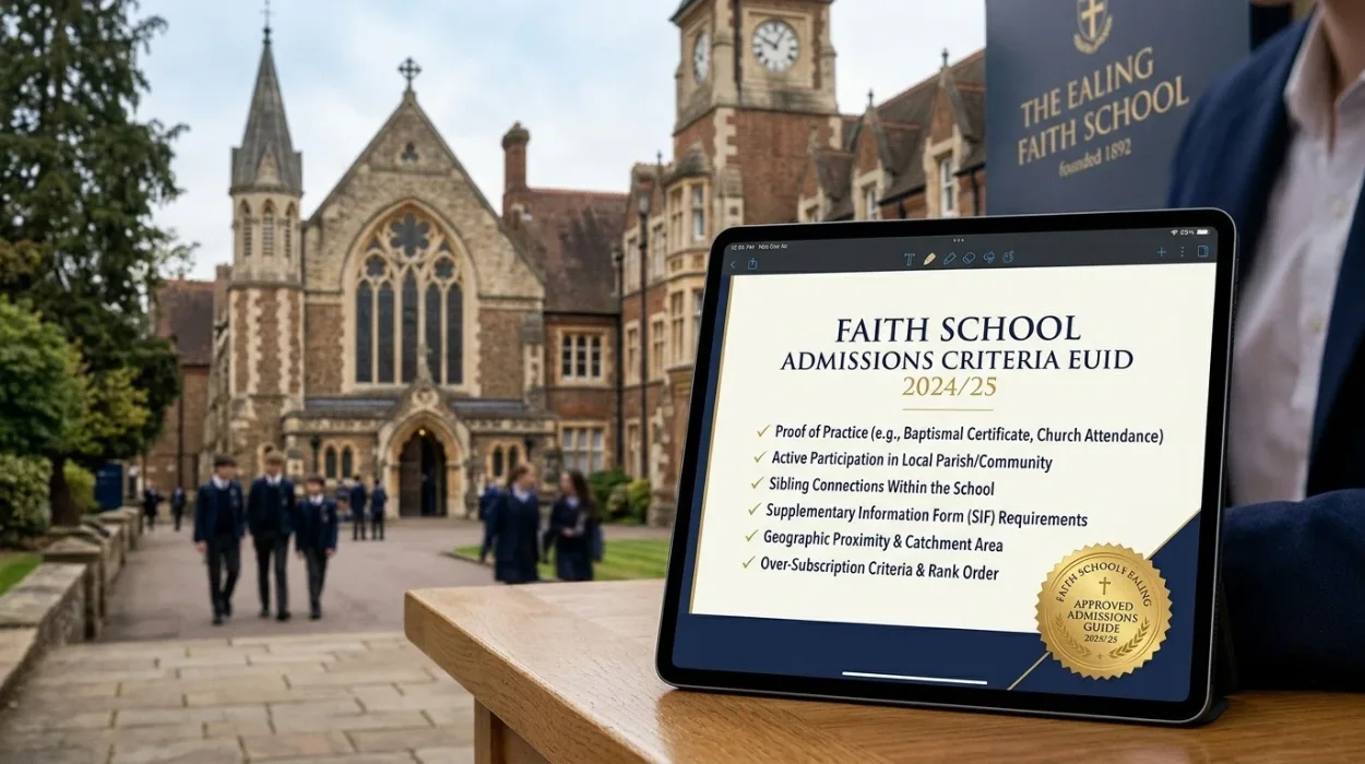 Ultimate Guide To Ealing Faith School Admissions Criteria