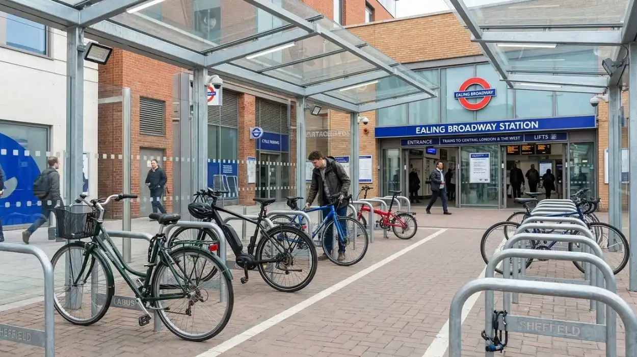 Where Can I Securely Park My Bicycle At Ealing Stations?