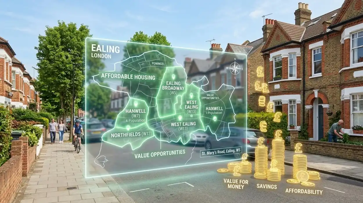 Which Are The Cheapest Areas To Live In Ealing Right Now?