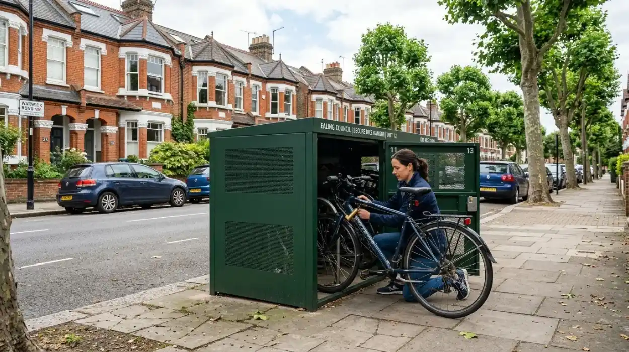 Are There Any New Bicycle Hangars Being Installed On Ealing Residential Streets?