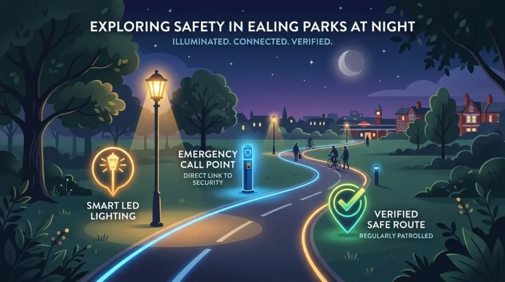 How Safe Is Walking Home Alone Through Ealing Parks At Night?