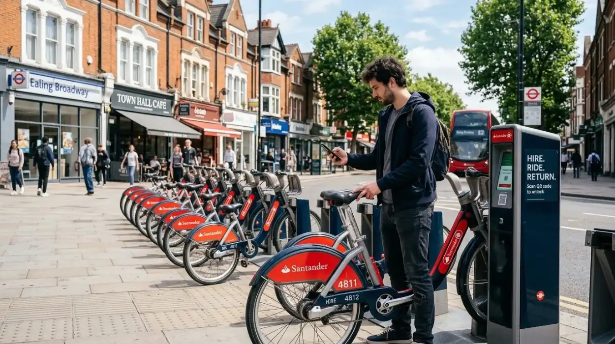Where Are The Nearest Santander Cycle Docking Stations In Ealing?